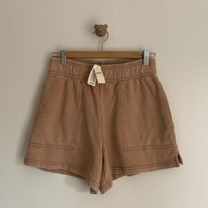 Aerie high waisted cotton shorts S